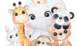 可爱动物漫画,动物漫画里的欢乐时光